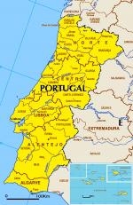 Portugal kaart