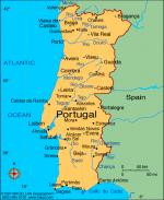Portugal kaart